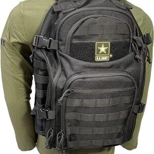 U.S. Army Black Rugged Backpack